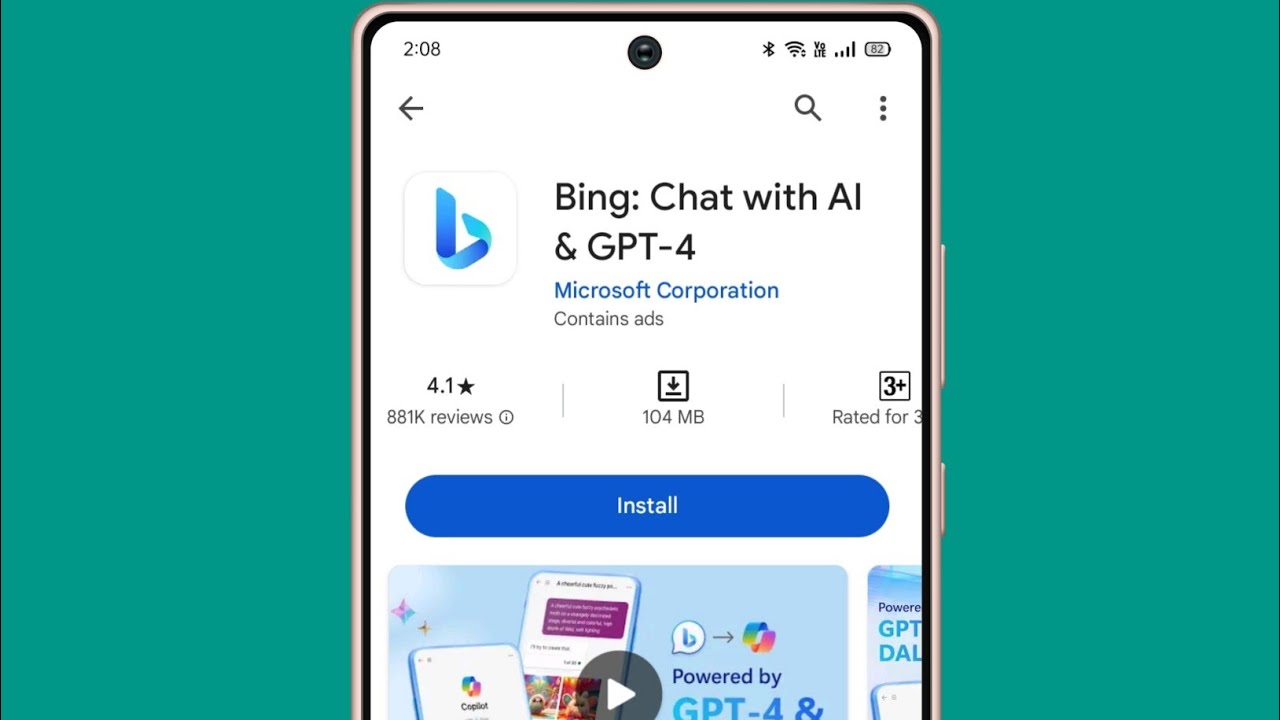 Bing Chat With AI And Gpt 4 App || Bing App Kaise Use Kare || How To Use Bing App