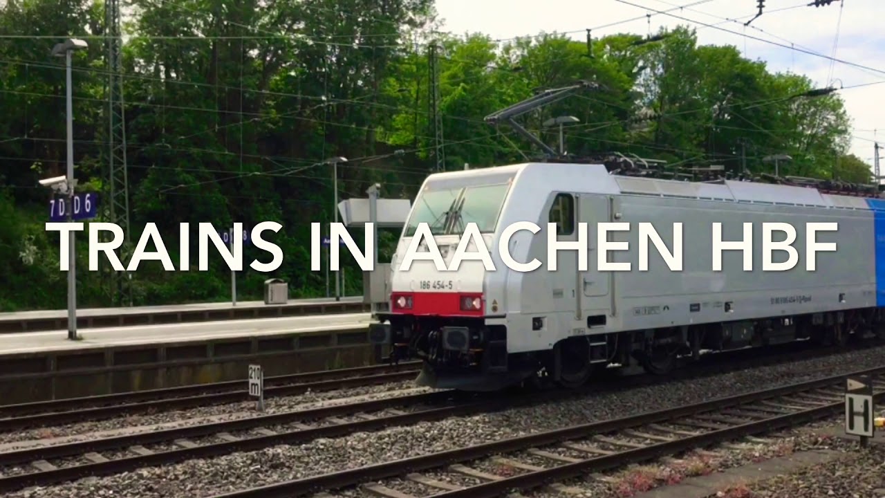 Trains in Aachen Hbf