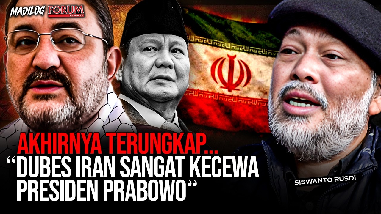 SISWANTO RUSDI: TRUMP TEKAN PRABOWO... KAPAL PERANG IRAN DILARANG MASUK INDONESIA