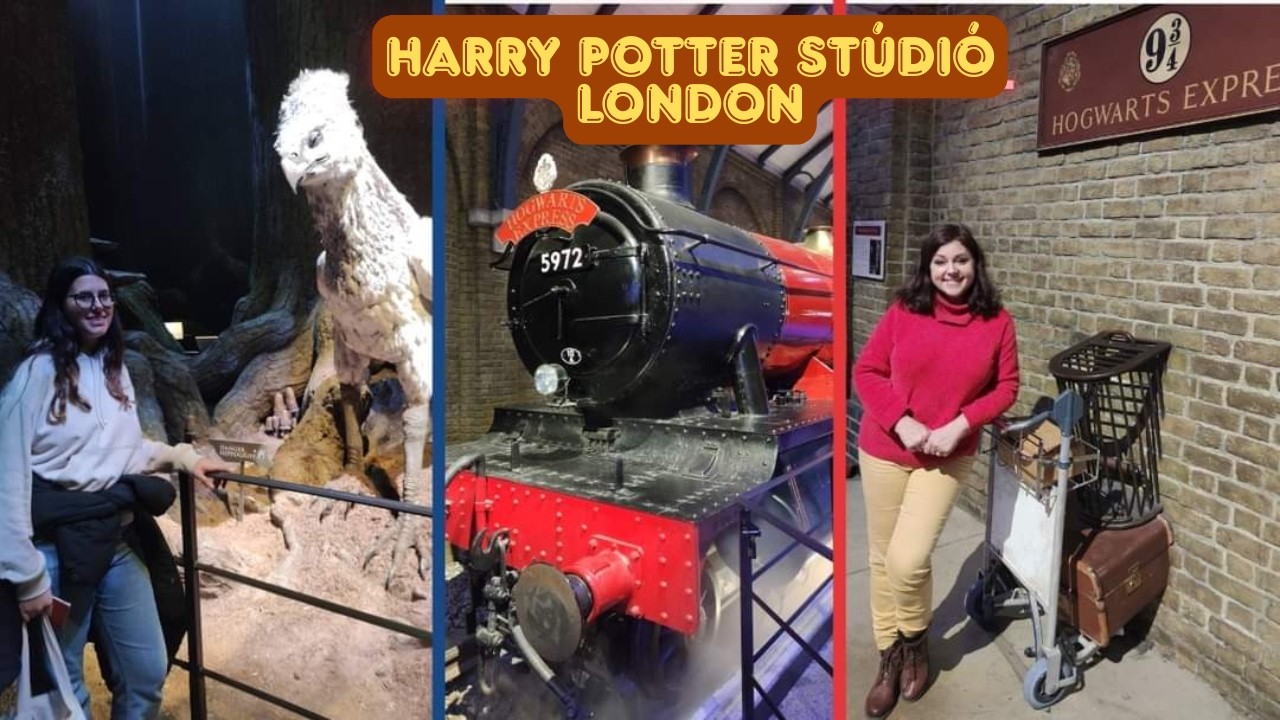 HARRY POTTER STÚDIÓ LONDON: AHOGY MI LÁTTUK