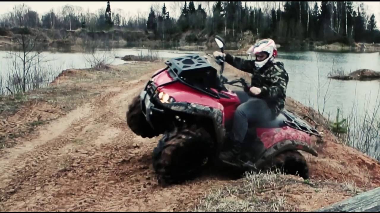 Установка выноса радиатора motoXcenter.ru На квадроцикл 