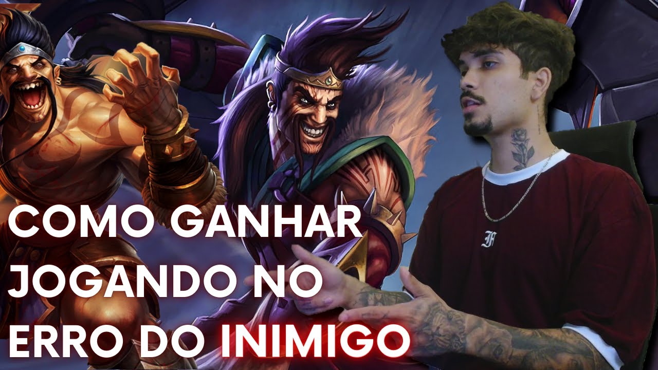 DE DRAVEN NÃO TEM MISTÉRIO, É SÓ FAZER ISSO QUE É GG