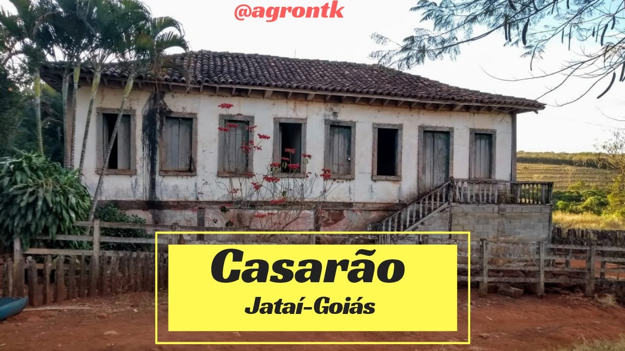 CASARÃO de Fazenda em Jatai, Goiás