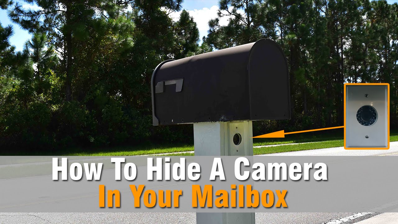 Hikvision DS-2CE16D1T-IR 2.8mm - Hidden Mailbox Camera