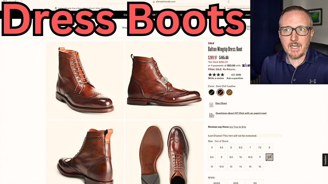 Лучшие мужские ботинки Allen Edmonds