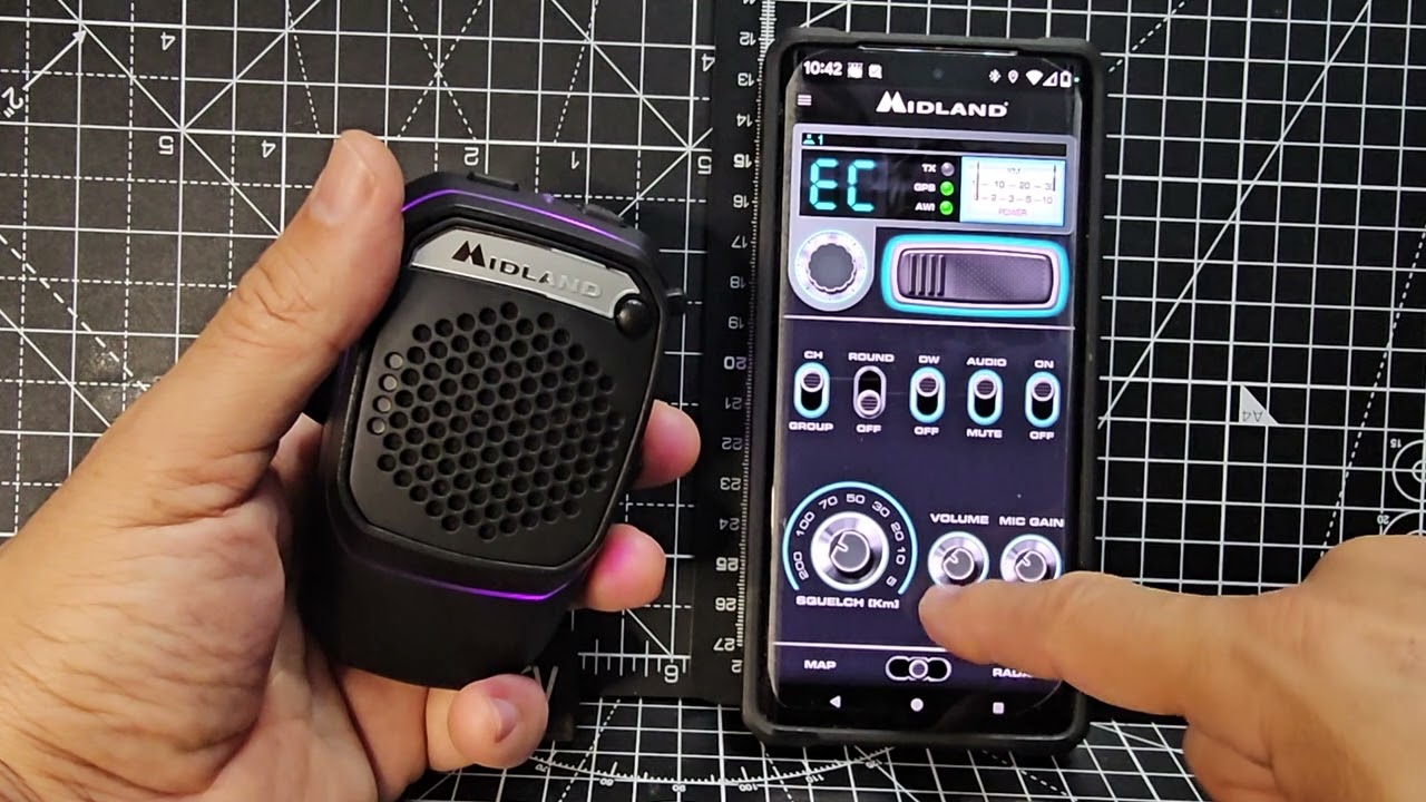 MIDLAND CB Mic - Bluetooth Paring