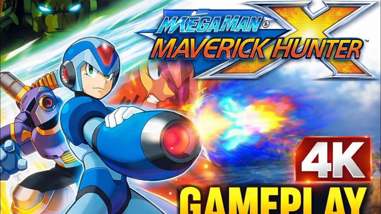 Mega Man Maverick Hunter X – 4K Gameplay