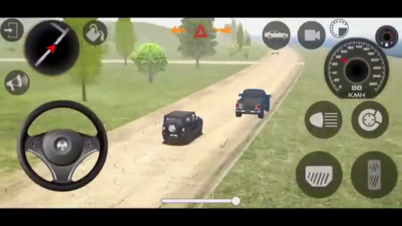 Modified Mahindra Thar😈 Car Games⚡Indian Cars (Gadi Wala Game)™Dollar Song®