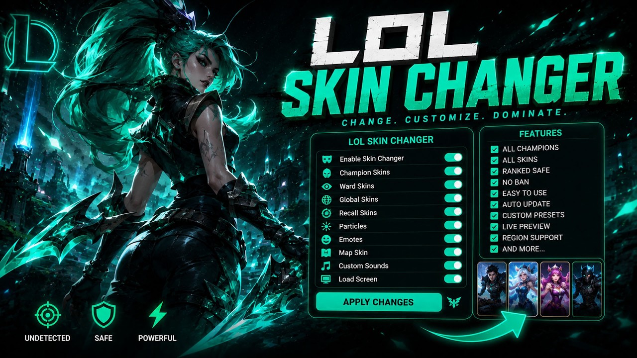 LoL Skin Hack | LoL Skin Changer | 2026 &ndash; How to Get ANY Skin FREE (Ultra Working Method)