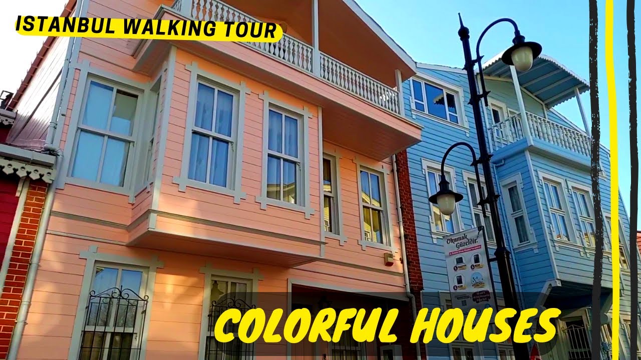The colorful houses in Eyupsultan | İSTANBUL | TURKEY