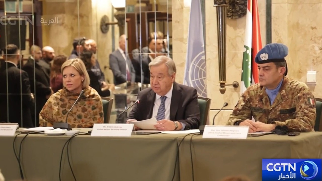 الأمين العام للأمم المتحدة يحث أطراف النزاع اللبناني الإسرائيلي على العودة إلى الحوار