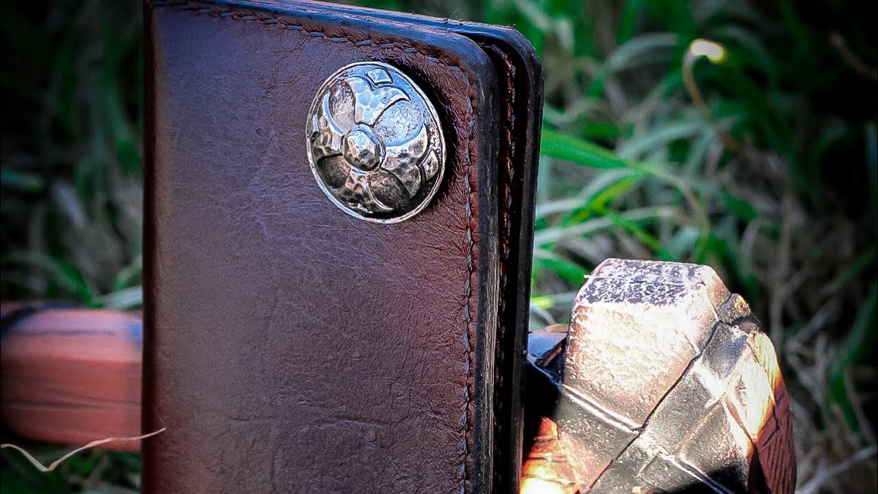 The creation of “The Longship” wallet