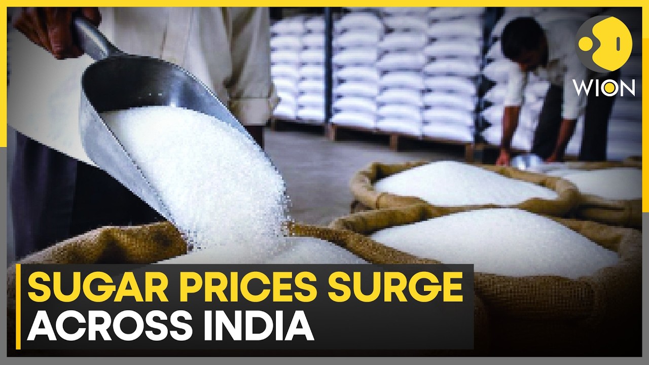 India's Sugar Price Shock: Prices Jump 40%, Govt in Emergency Mode | WION