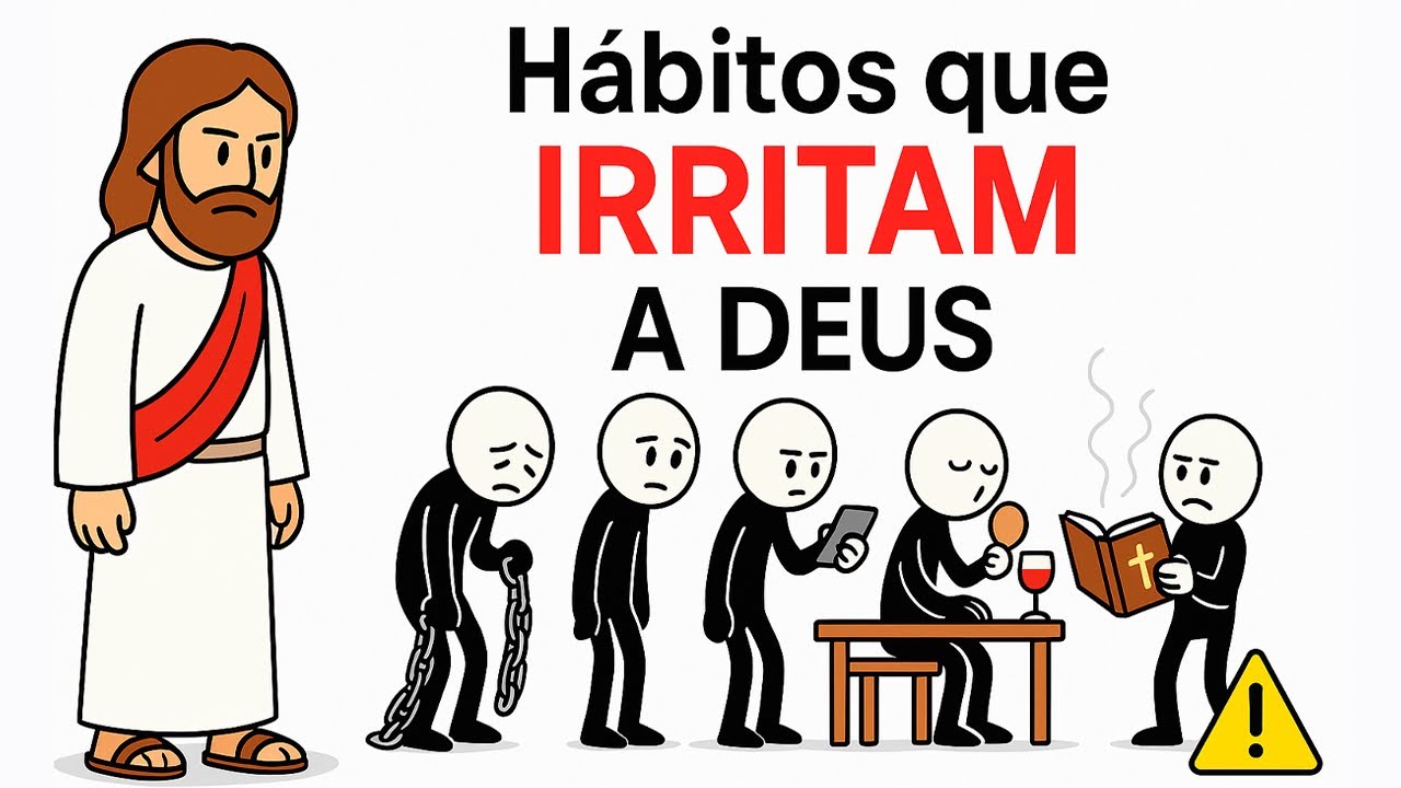 4 Hábitos Comuns  Que Irritam a Deus | Pare O Quanto Antes!