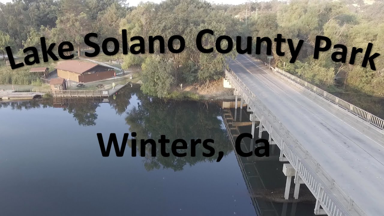 LAKE SOLANO  WINTERS, CA - AERIAL VIEW