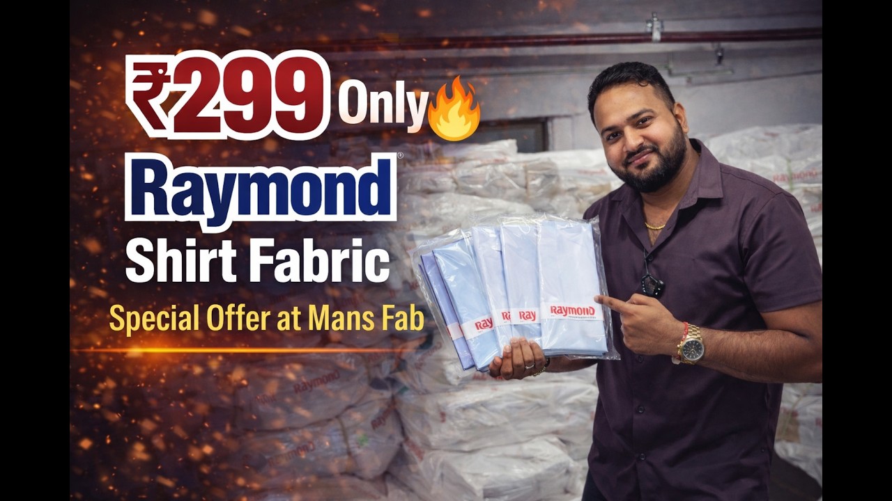 ₹299 Only 🔥 Raymond Brand Shirt | Mans Fab Special Offer