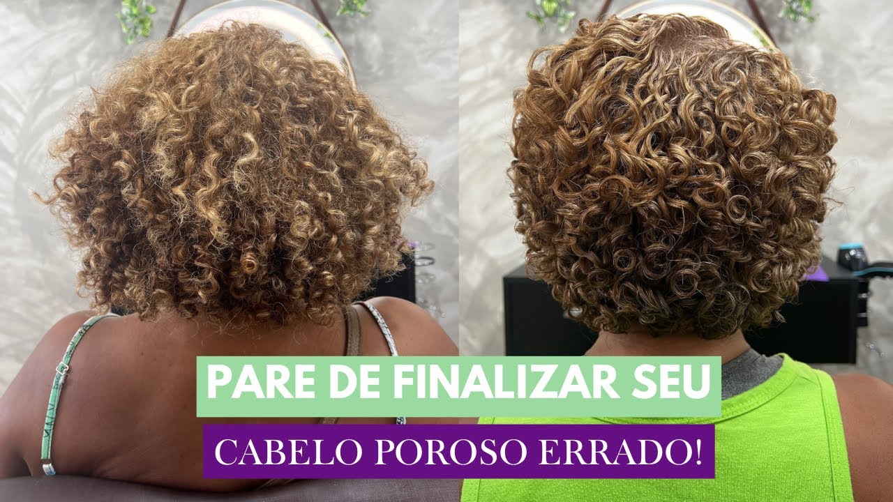 O QUE NÃO PODE FALTAR NA FINALIZAÇÃO DE UM CABELO COM POROSIDADE ALTA - Tamires Maia