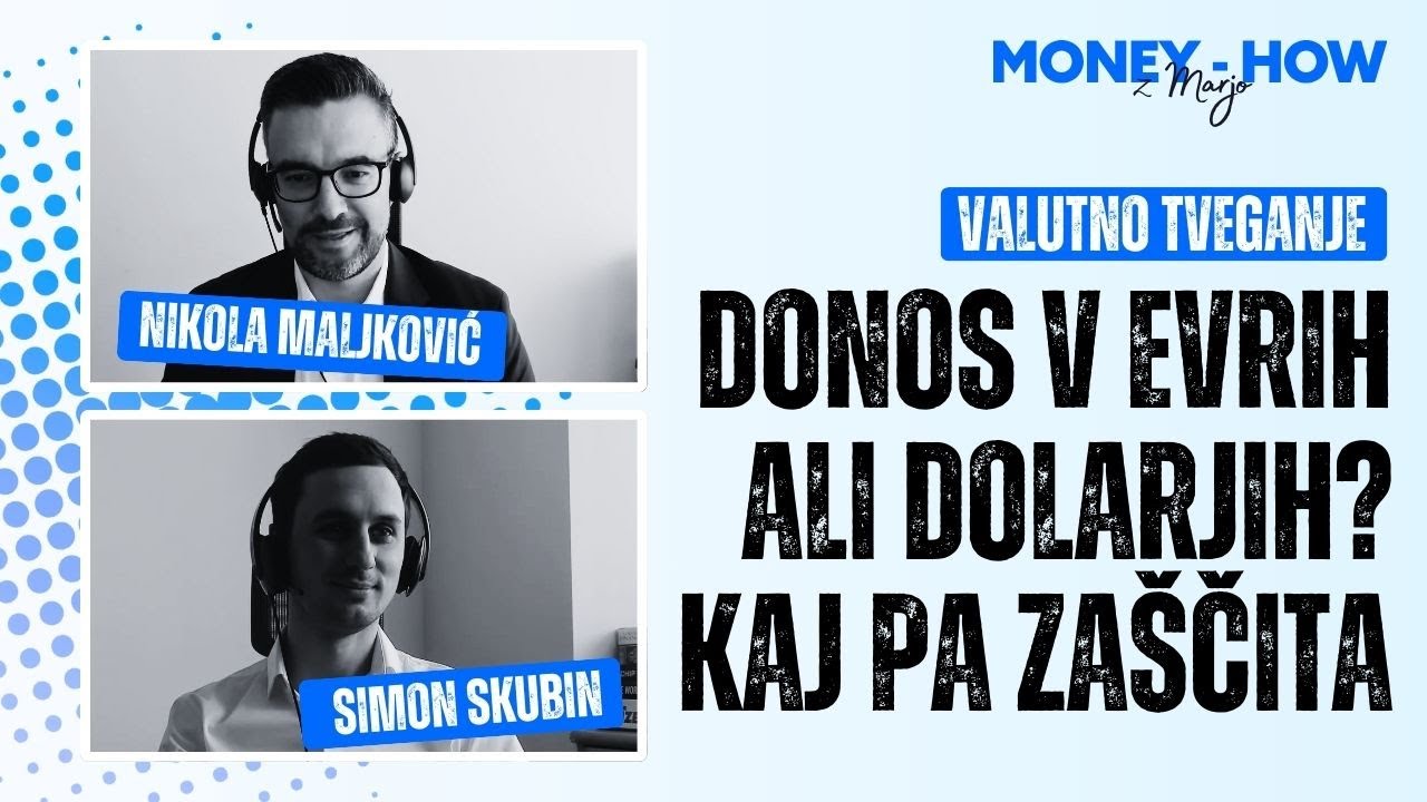 Donos v evrih ali dolarjih? Kako nihanje valut vpliva na vaš portfelj