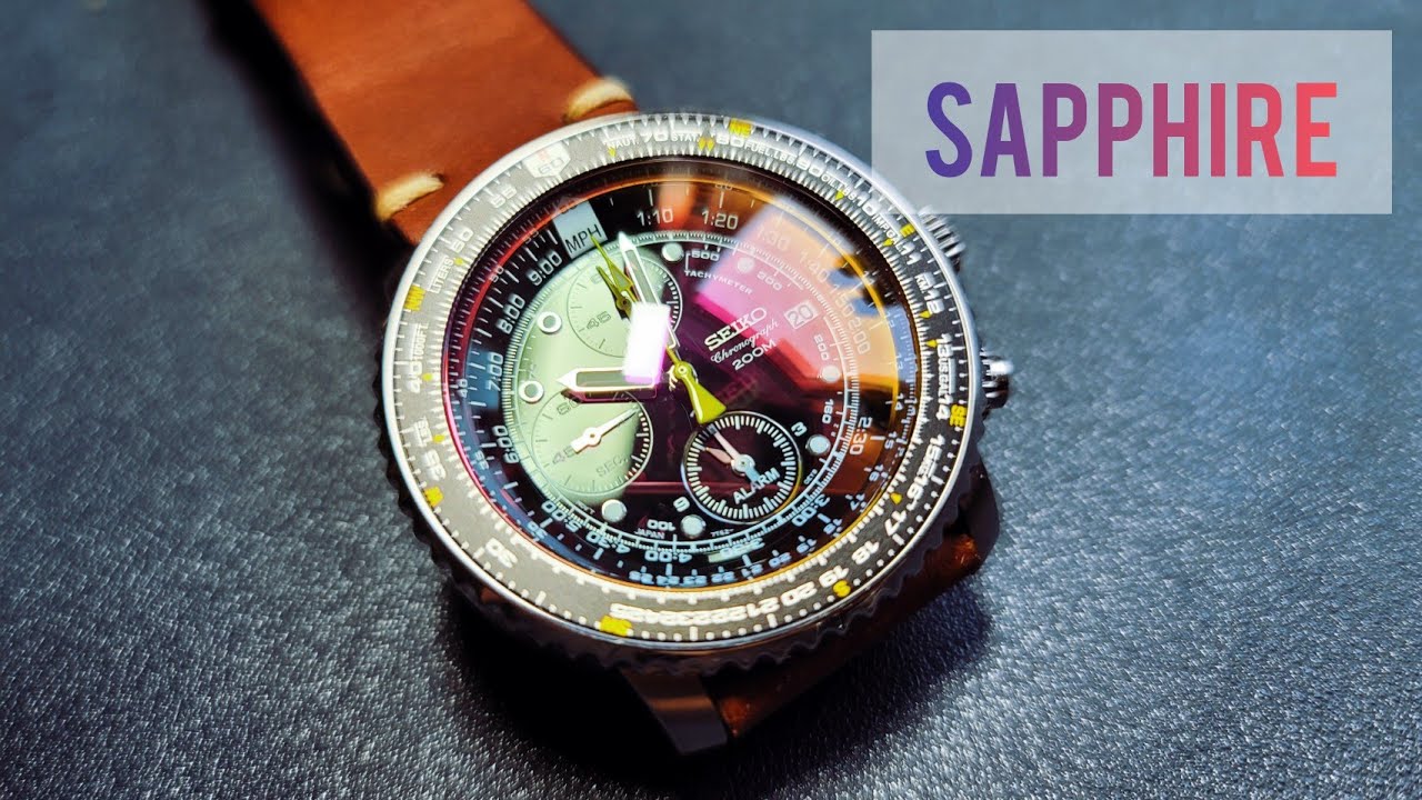Обновление Seiko Flightmaster SNA411 Sapphire