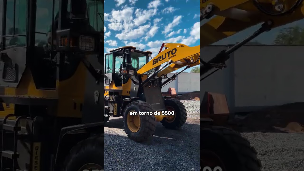 P&aacute; Carregadeira BRT20 - A Favorita do setor de Constru&ccedil;&atilde;o #shorts