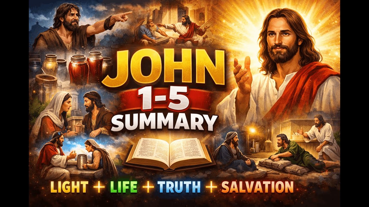 John 1 to 5 யோவான் 1 to 5 ஒளியிலிருந்து வாழ்விற்கு | From Light to Life | Tamil Christian Song