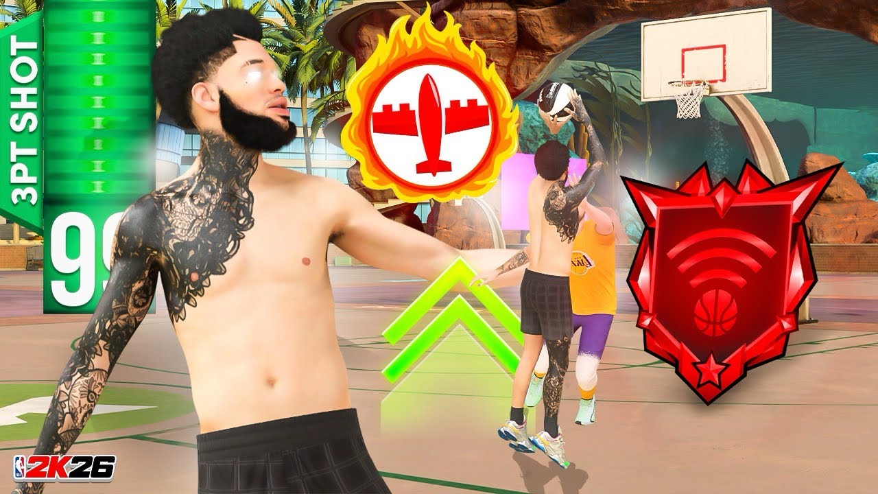 The power of a 99 3 POINTER IN NBA2K26!!!