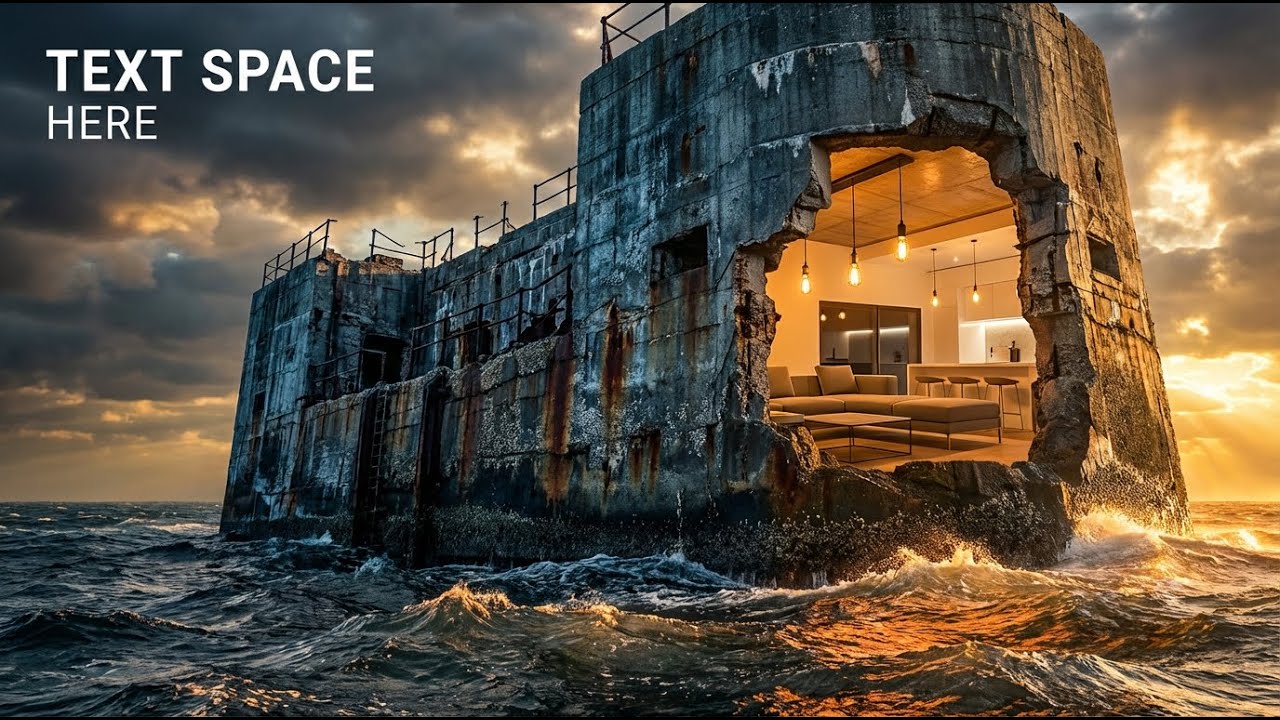 I Bought an Abandoned Sea Fort for $1 and Turned it into a $5M Luxury House
