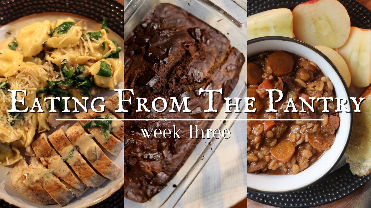 13 Recipes Made from the Pantry | Pantry Challenge Week 3 #threeriverschallenge