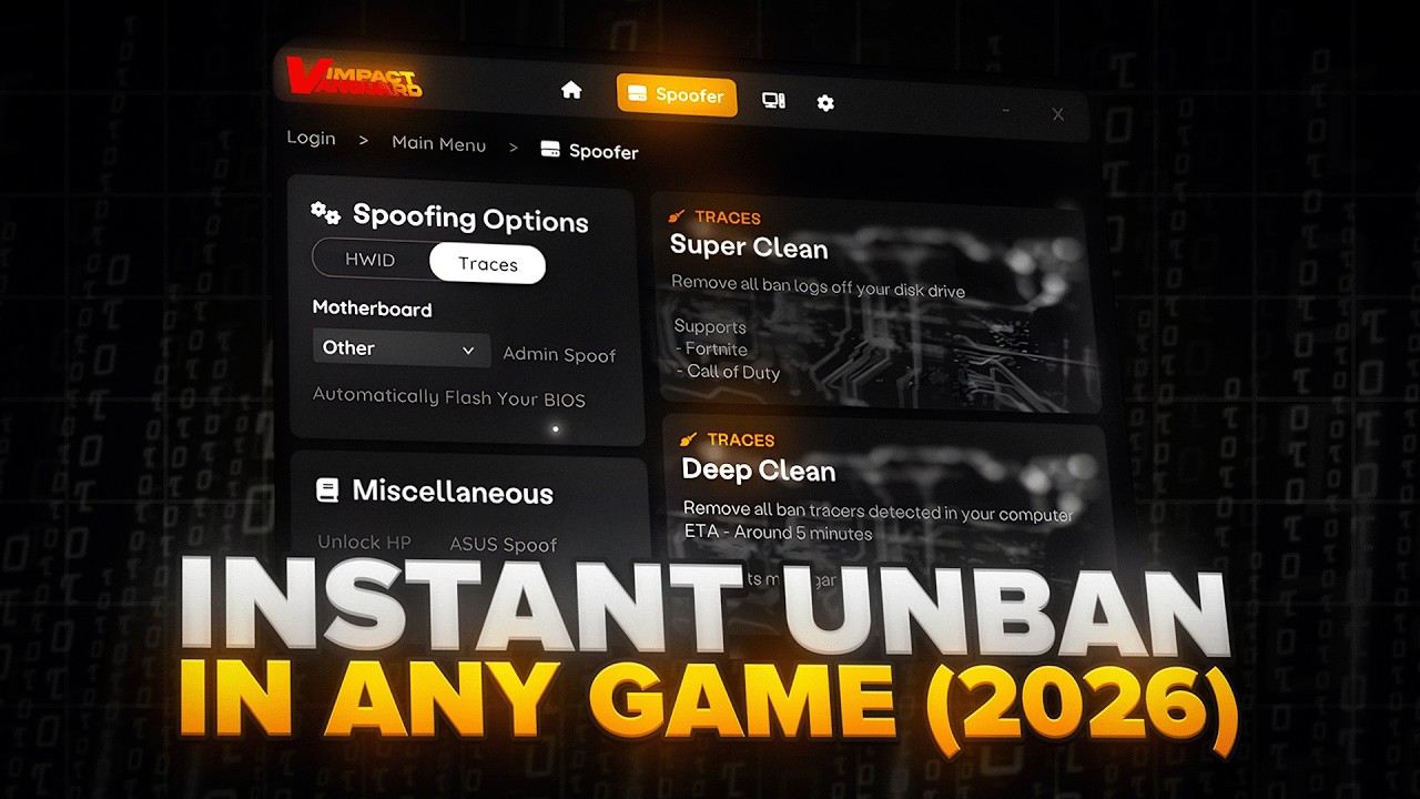 The Ultimate HWID Spoofer Guide - No Factory PC Reset Required!