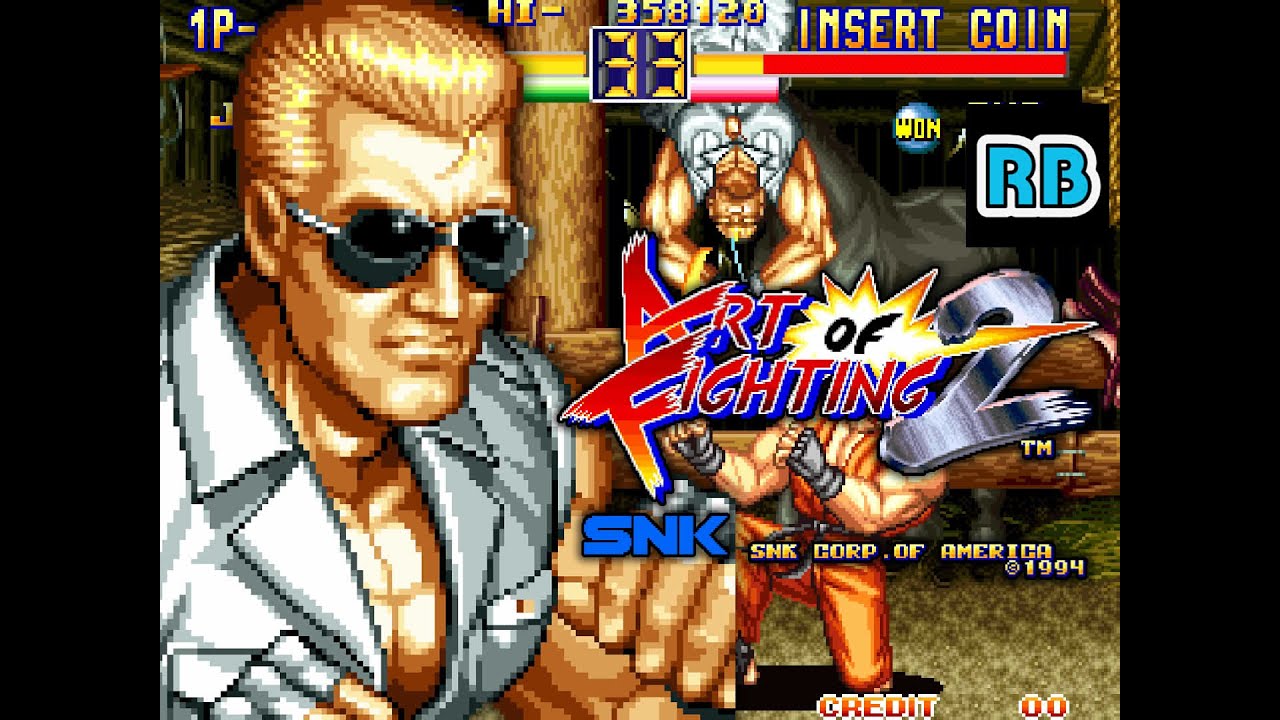 1994 [60fps] Art of Fighting 2 John ALL