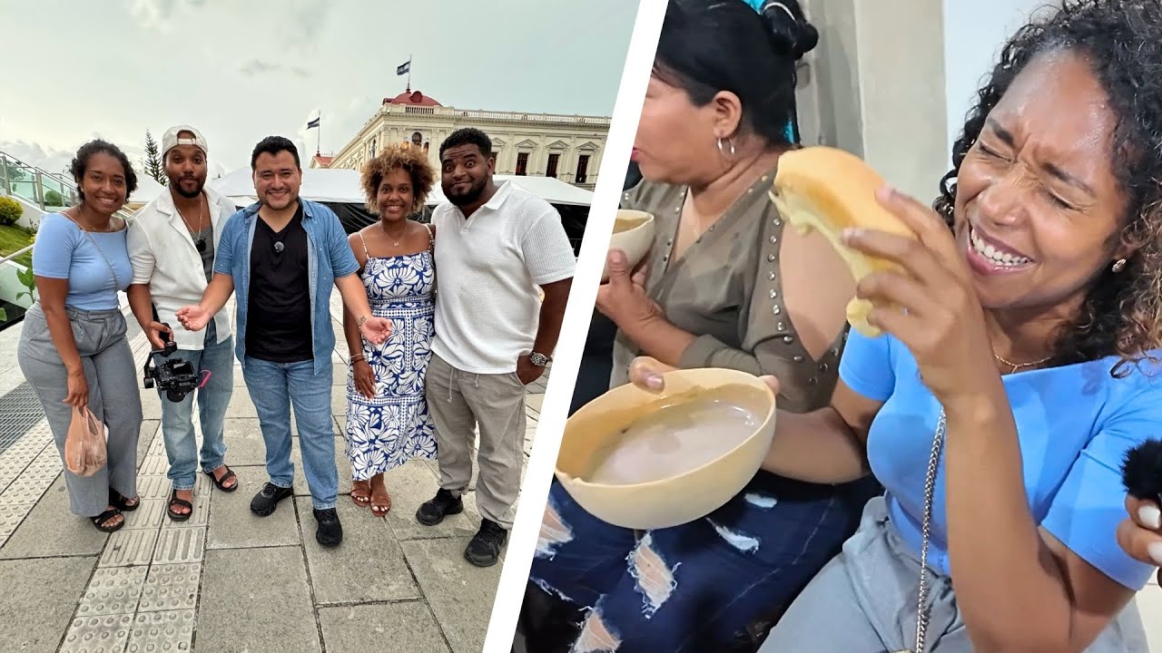 DOMINICANOS PRUEBAN ATOL SHUCO en EL SALVADOR | 