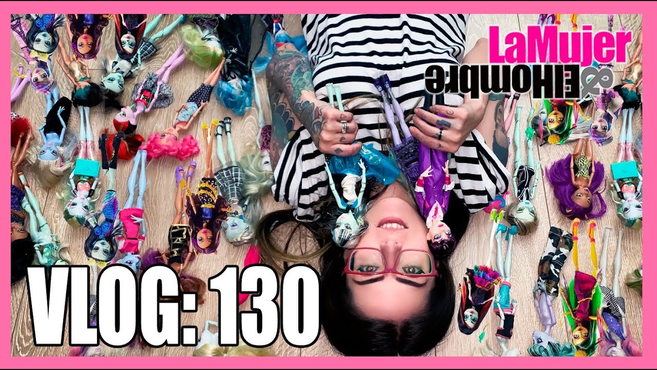 VLOG 130: COMPRÉ 40 MONSTER HIGH Y BARBIE CON MI DINERO, COMO TODO LO QUE COMPRÁBAMOS EN ESTA CASA