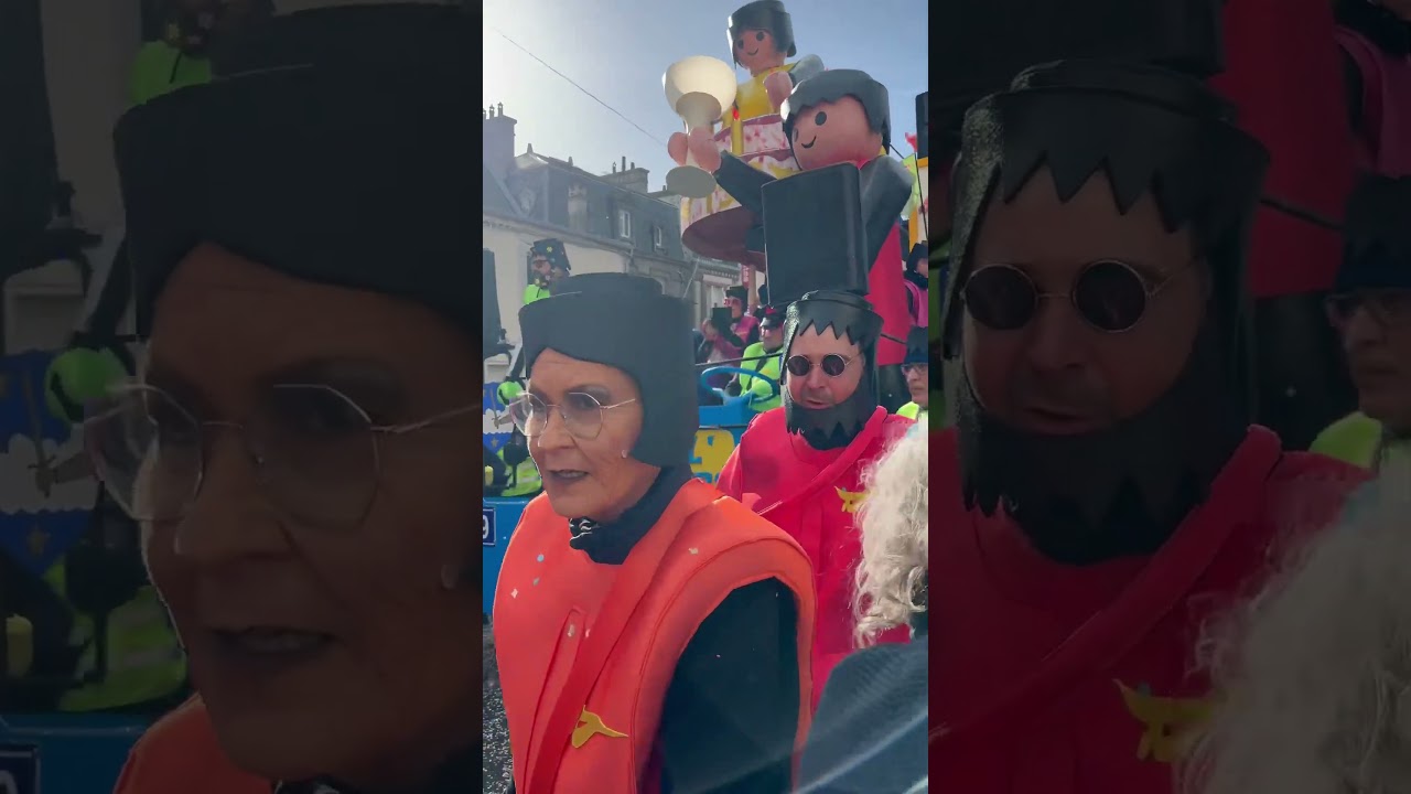 Лего на карнавале. 150ème Carnaval de Granville. 