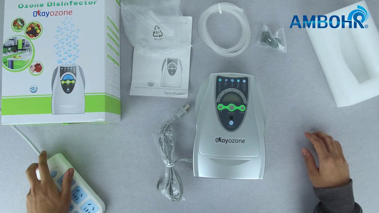 Okayozone AM 500-Portable Ozone Generator Air Purifier Unboxing & Review | Ozone generator