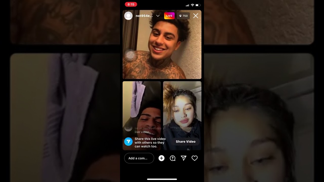 954Enzo & Liljitm3n Clowning a girl that got shot