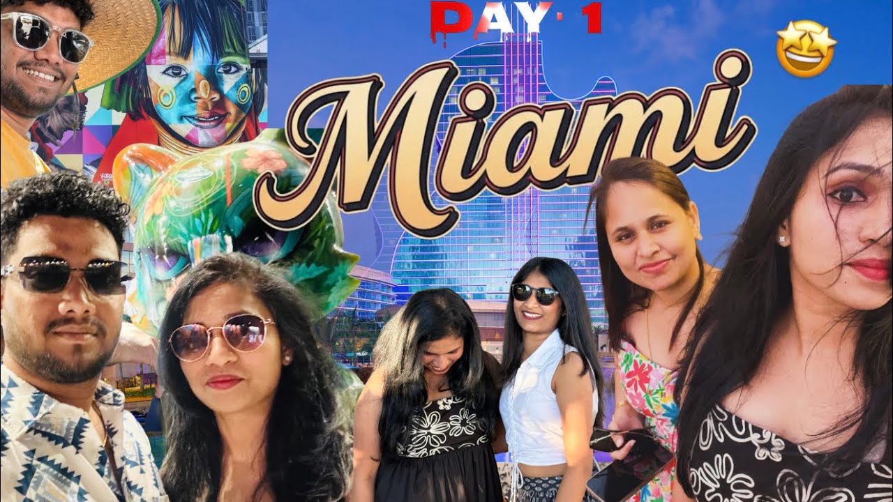 DAY 1- New year Trip 💁🏻‍♀️lo ma Day 1 ❤️#wynwoodwalls #hardrockcasino 