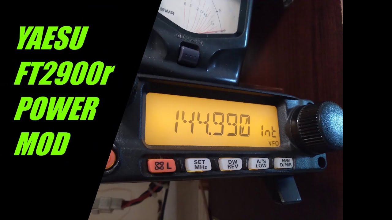 Yaesu ft-2900r Power mod.