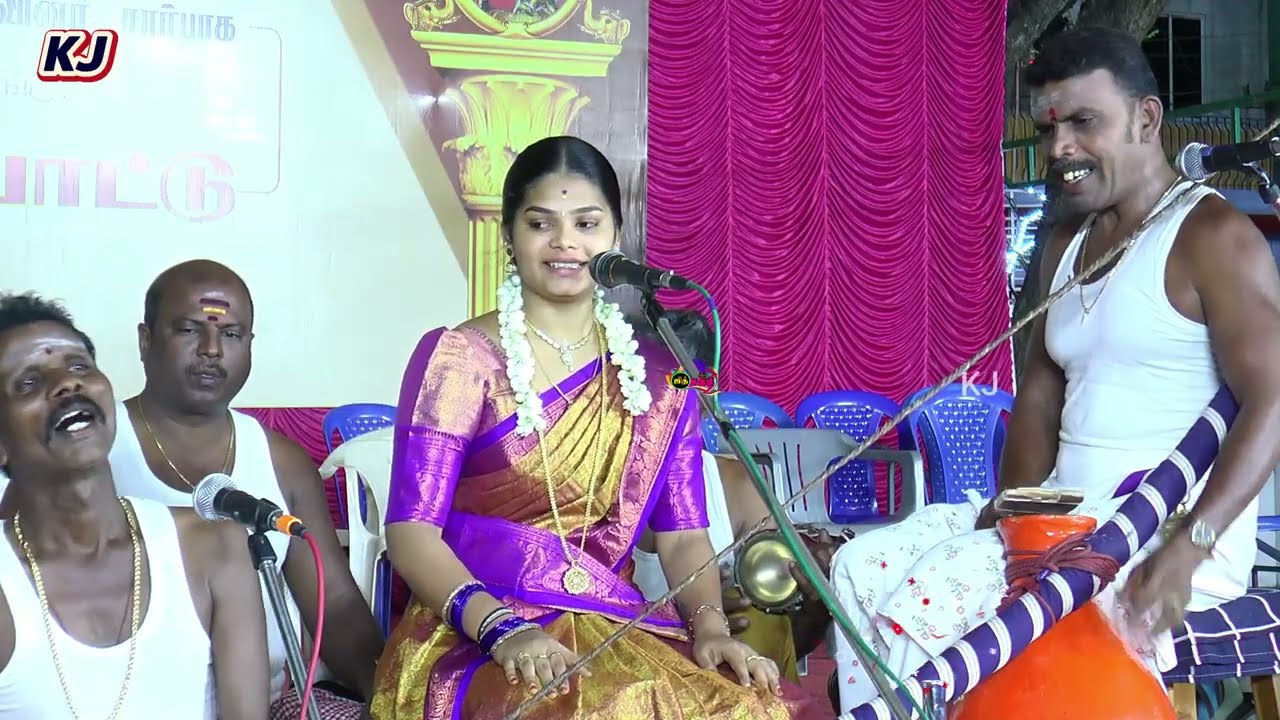 💥வேலூரில் அசத்திய அச்சங்குன்றம் அரசி 🌷மாதவி வில்லுப்பாட்டு || MADHAVI VILLUPATTU #kalajith