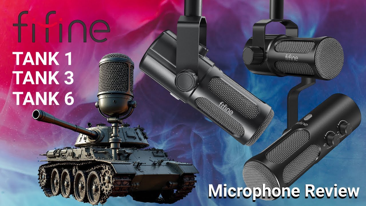 Микрофоны FinFine Tank 1, Tank 3, Tank 6