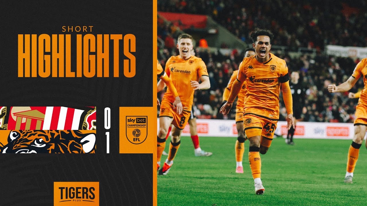 Sunderland 0-1 Hull City | Short Highlights | Sky Bet Championship