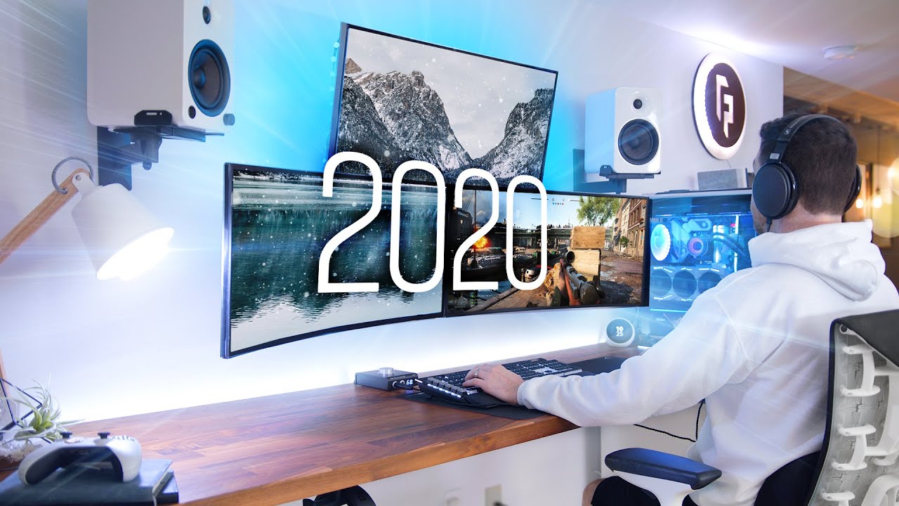 My 2020 INSANE Gaming Setup / Studio Tour!