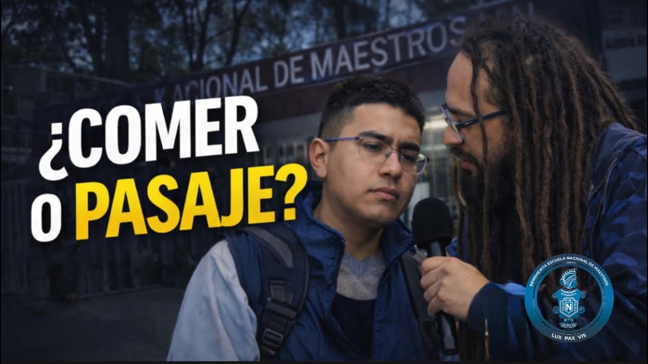 Vengo con $40 pesos diarios... El drama de estudiar en CDMX 💔🇲🇽📚