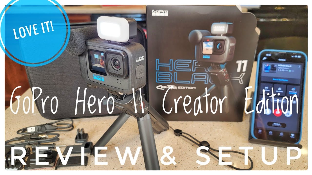 REVIEW GoPro HERO 11 Black Creator Edition How to setup Volta Battery Grip & Media Mod & UNBOXING