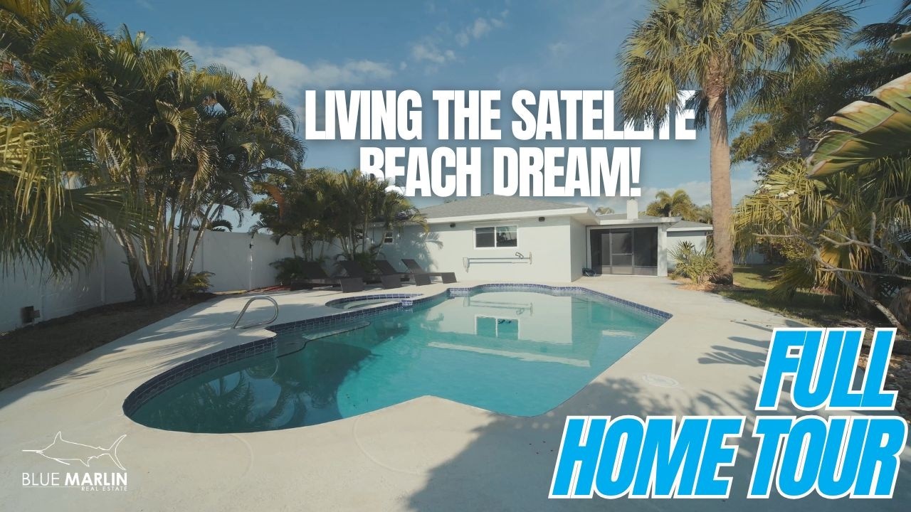 380 Cherry Ct, Satellite Beach, FL | Luxury Pool Home with Solar Power