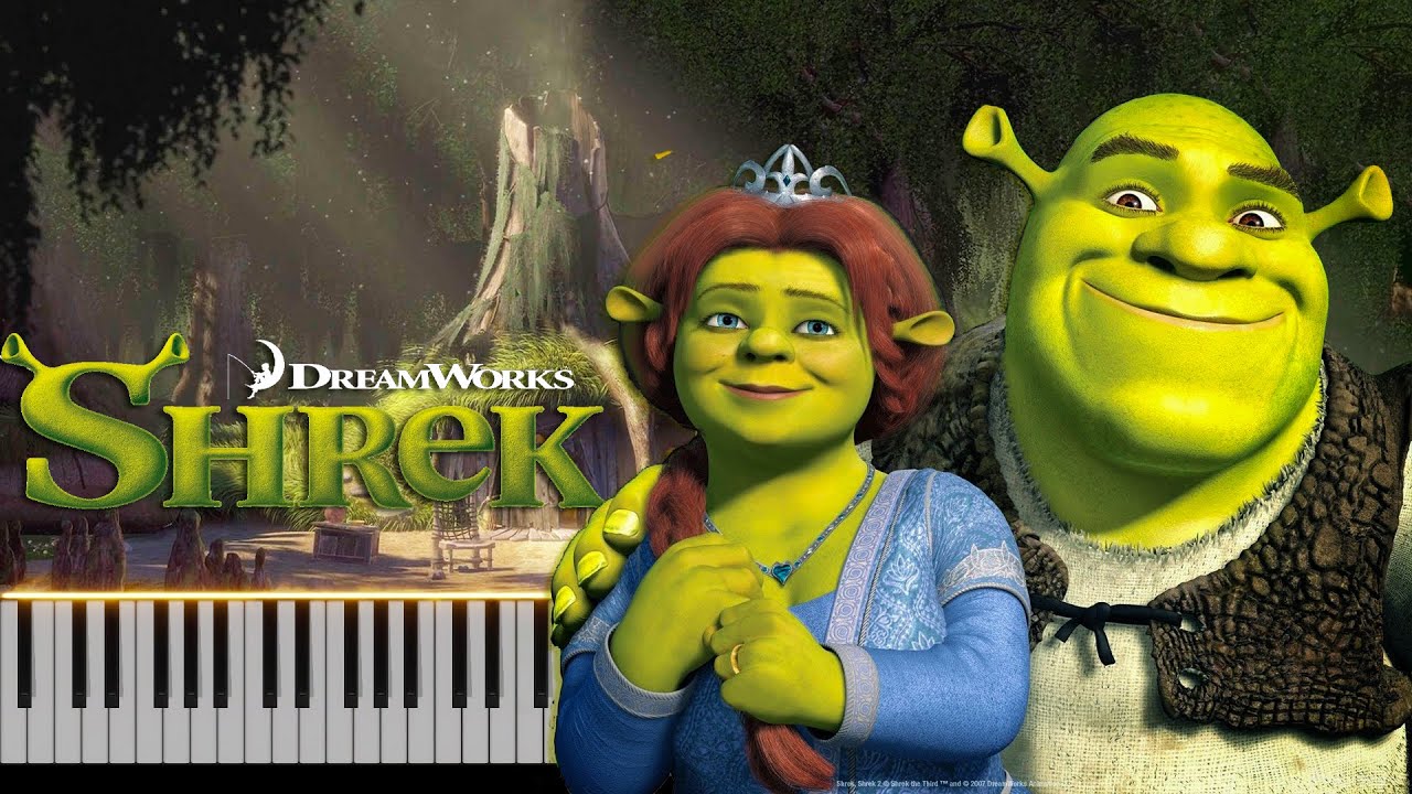 Beautiful Shrek Medley on Piano
