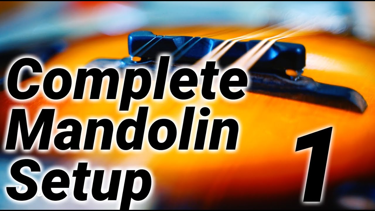 Setting up a Kentucky KM-140S mandolin - Part I: Fret leveling and crowning