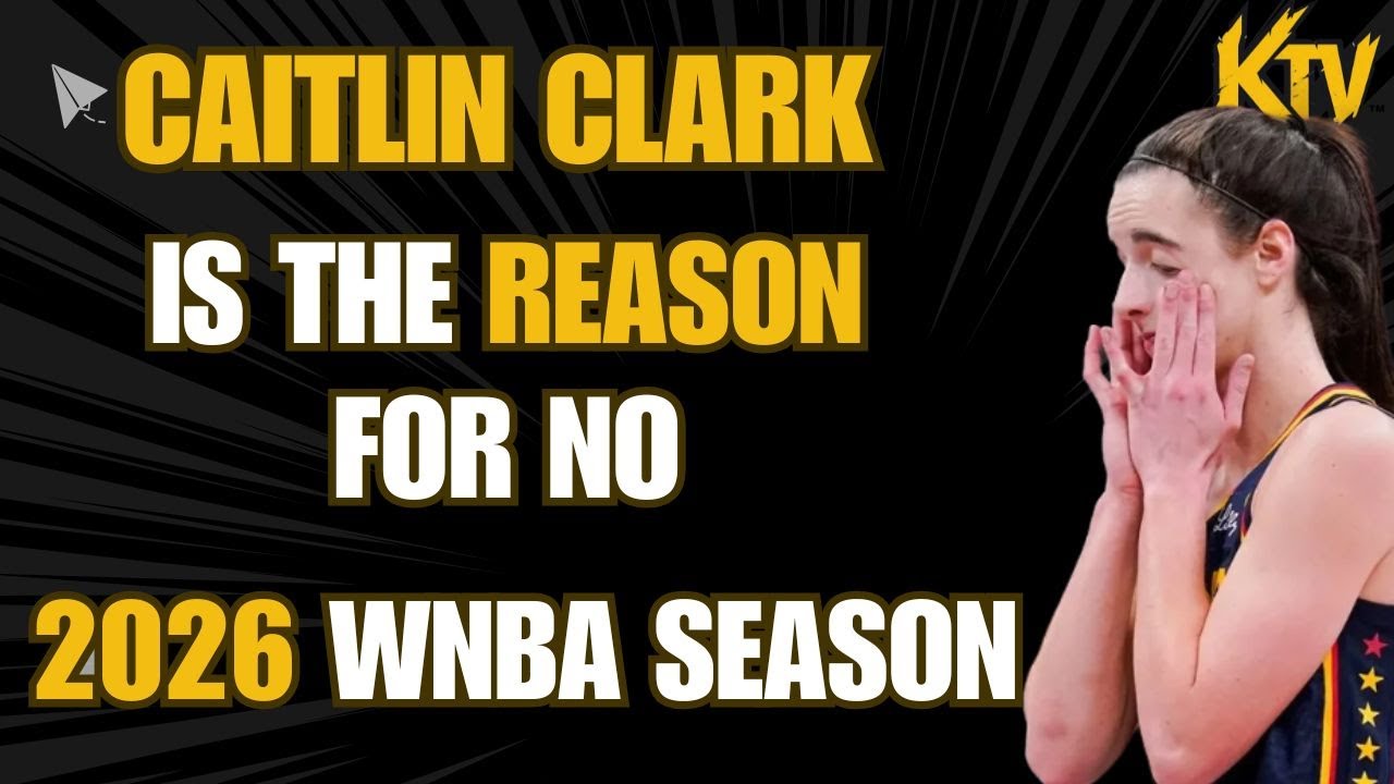 Кейтлин Кларк официально стала причиной отмены сезона WNBA 2026 года... Позор!