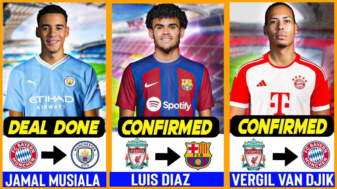 ALL LATEST CONFIRMED TRANSFER SUMMER AND RUMOURS 2024🔥De Jong, Luis D&iacute;az, Ten Hag, Nico Williams ✅