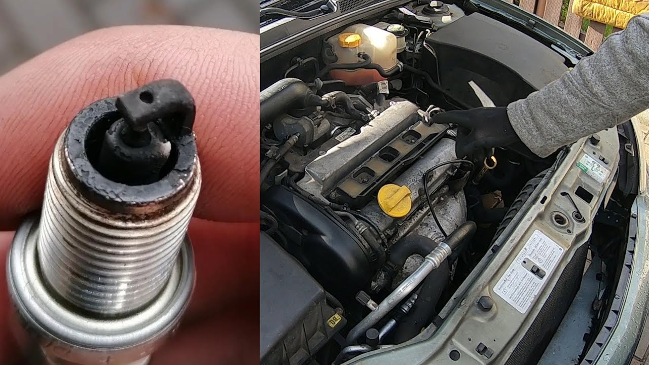 Výměna zapalovacích svíček - Opel vectra C 1.8 16V 90kW