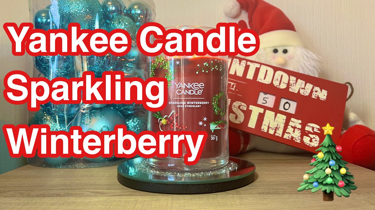 Yankee Candle Sparkling Winterberry Review & Chit Chat 🎄